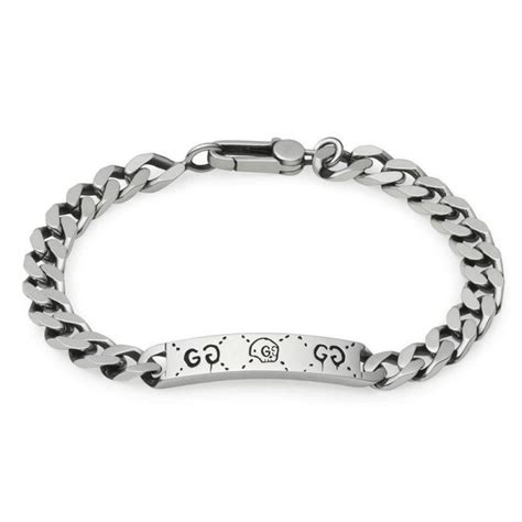 bracciale gucci ghost acciaio|Bracciali Argento .